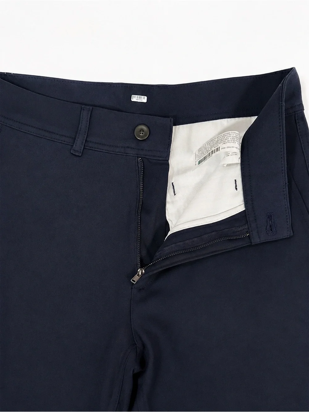 ZARA Men's NAVY BLUE TEXTURED STRETCH PANTS Size 31